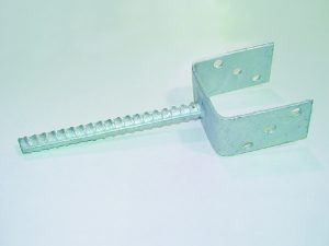 Pfostenträger U-Form 121 mm verzinkt VE = 100