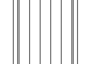 JODA Exklusiv Dichtelement weiß 90x180 cm Pflegeleicht aus langlebigem Fenster-PVC