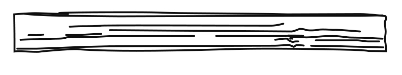 Robinien-Brett 22 mm, 2,0 m, 16 +/-2 cm gehobelt, Kanten entsplintet/geschliffen VE = 000, für Robinien-Bonanza-Zaun – Bild 2