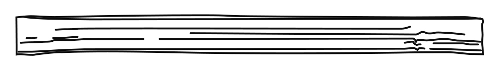 Robinien-Brett 24 mm, 3,0 m, 18 +/-2 cm gehobelt, Kanten entsplintet/geschliffen VE = 000, für Robinien-Bonanza-Zaun – Bild 2