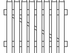 JODA Exklusiv Pforte dekor ohne Beschlag 1000x840 mm gerade, DIN rechts Pflegeleicht aus langlebigem Fenster-PVC