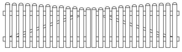 JODA Exklusiv Doppeltor dekor o. Beschl. 3340x840/740 mm Unterbogen, DIN rechts Pflegeleicht aus langlebigem Fenster-PVC
