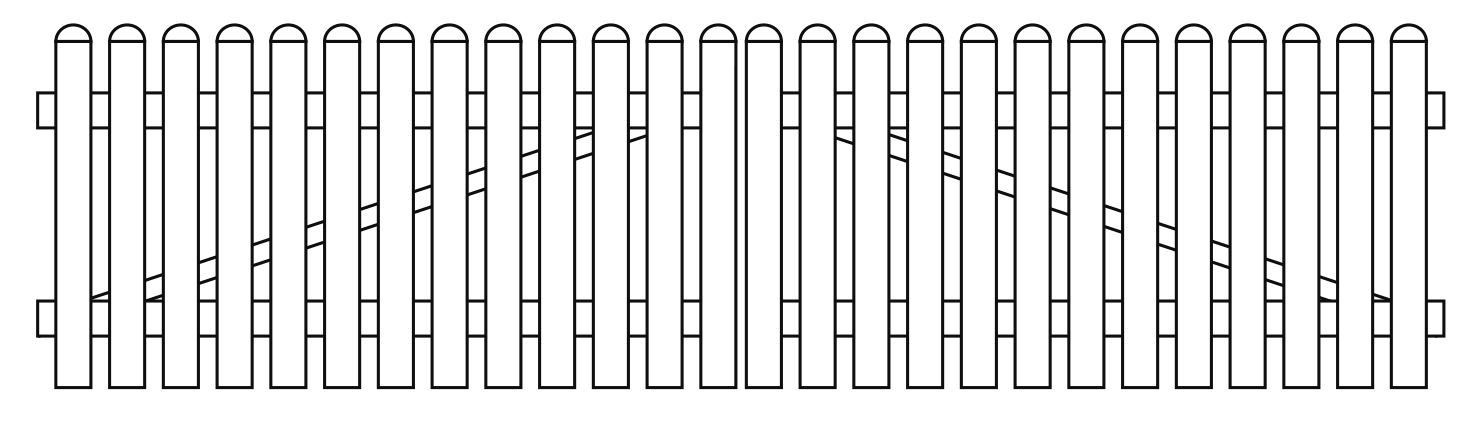 JODA Exklusiv Doppeltor dekor o. Beschl. 3340x840 mm gerade, DIN links Pflegeleicht aus langlebigem Fenster-PVC