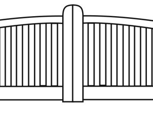 Norderney classic Doppeltor 400 x 90/80/120 cm VE = 000