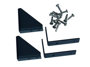 Kingston Systemzaun Befestigungs-Set für WPC-, Bambus- oder PVC-Profile