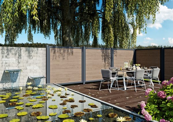 JODA Exklusiv Dichtelement dekor 180x180 cm Pflegeleicht aus langlebigem Fenster-PVC – Bild 3