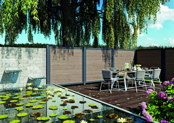 JODA Exklusiv Dichtelement dekor 180x180 cm Pflegeleicht aus langlebigem Fenster-PVC – Bild 10