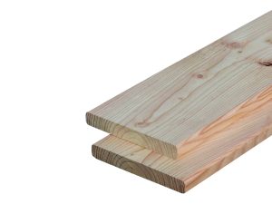 27x145 mm Lärche glatt/glatt 3,00 m technisch getrocknet VE = 105