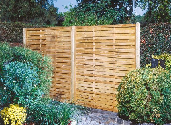 Real classic Lamellenzaun 100 x 120 cm VE = 030 – Bild 4
