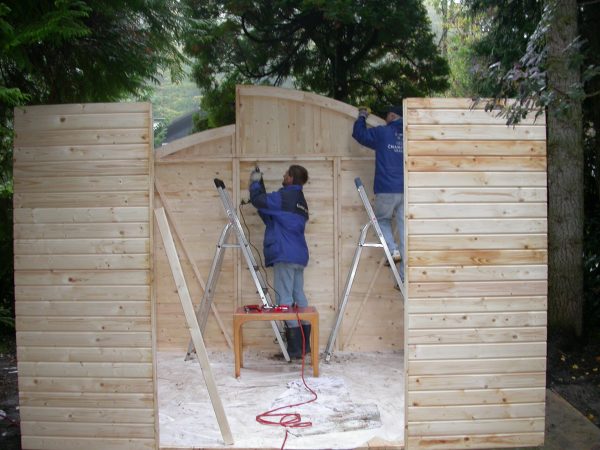 Blockhaus Nautic 30/30 - 28 mm 300 x 300 cm – Bild 6