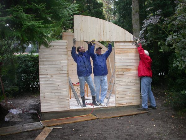 Blockhaus Nautic 30/30 - 28 mm 300 x 300 cm – Bild 9