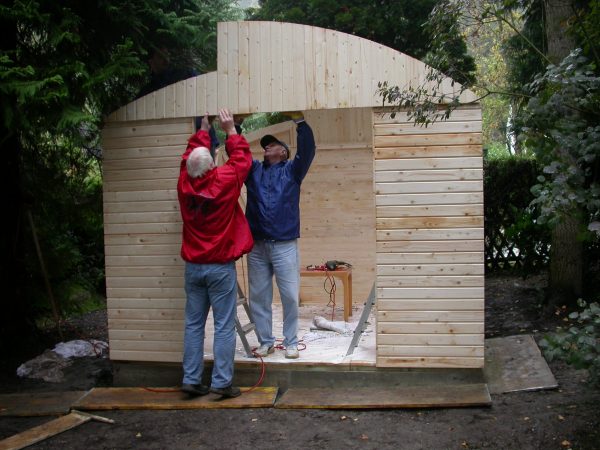 Blockhaus Nautic 30/30 - 28 mm 300 x 300 cm – Bild 10