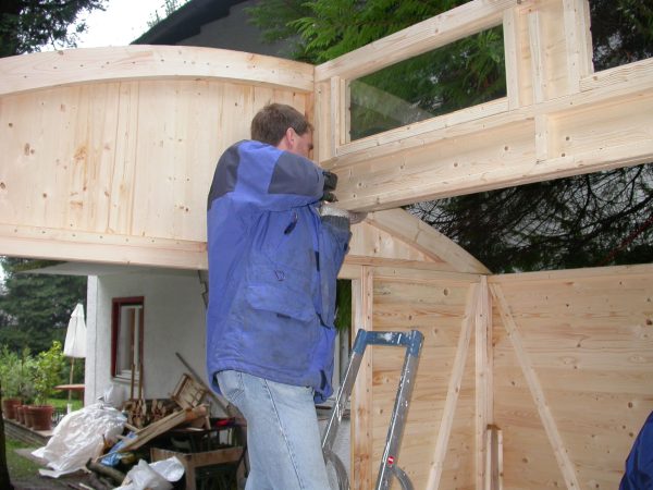 Blockhaus Nautic 30/30 - 28 mm 300 x 300 cm – Bild 11