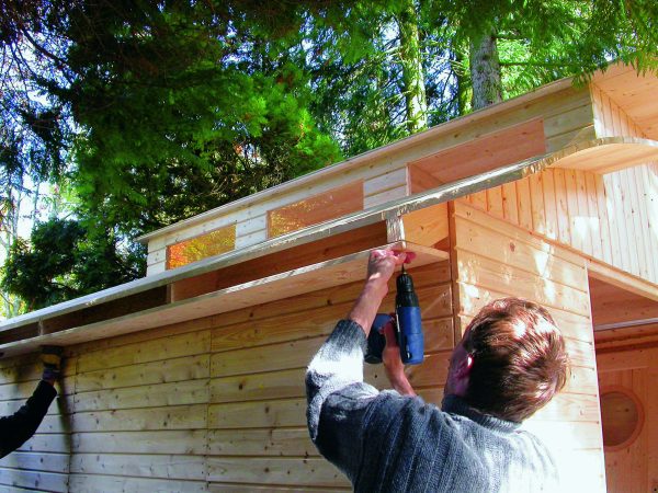Blockhaus Nautic 30/30 - 28 mm 300 x 300 cm – Bild 24