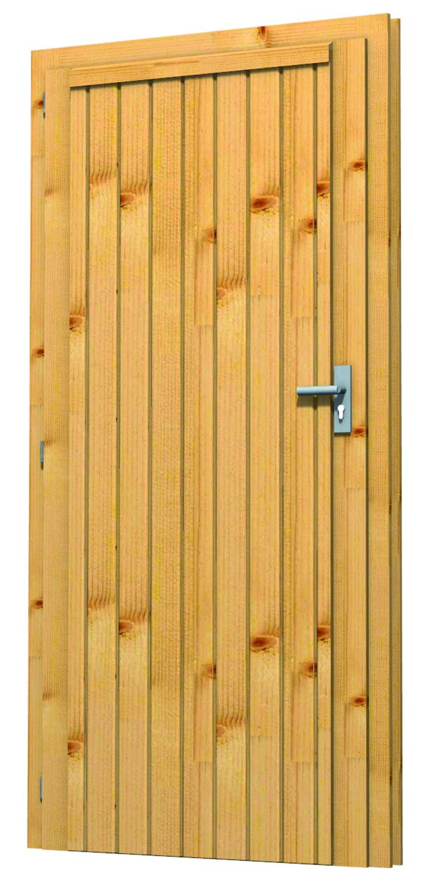 JODA Blockhaustür T 51 90x190 cm DIN Li