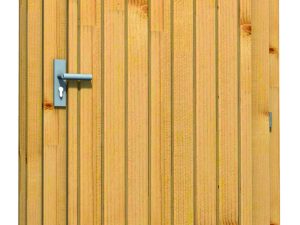 JODA Blockhaustür T 51 90x190 cm für 45 mm Wandbohle, DIN Re