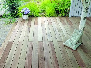 23x140 mm Eiche glatt/glatt 1,80 m, Standard-Sortierung (A/B/C) VE = 210, FSC-zertifiziert (FSC 100%)