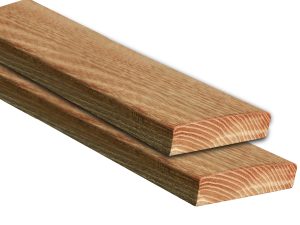 26x110 mm Robinie bombiert 4,00 m, keilgezinkt VE = 100