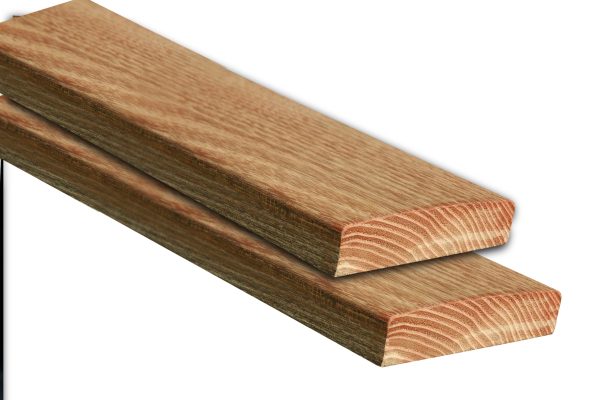 26x110 mm Robinie bombiert 4,00 m, keilgezinkt VE = 100