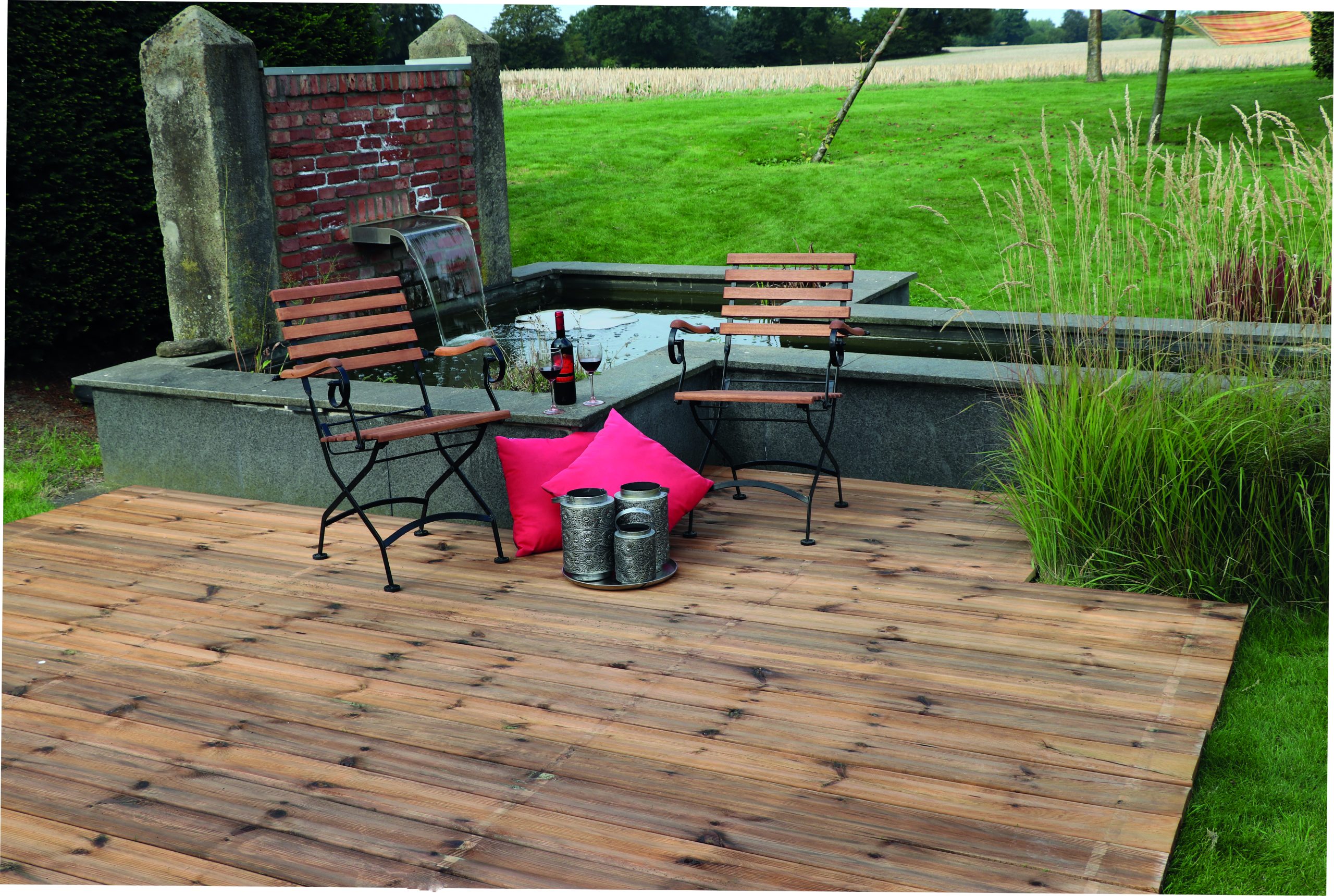 24x138 mm Kiefer KDI braun franz. Profil 3,00 m VE = 112