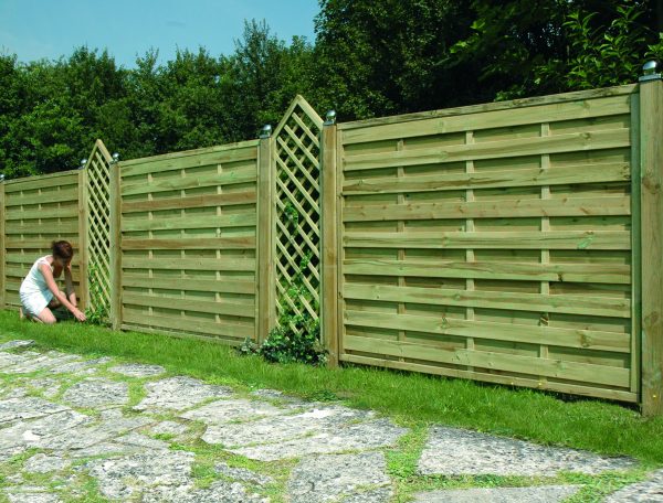 Pedro classic Rankzaun mit Spitze 50 x 170/150 cm VE = 006 – Bild 2