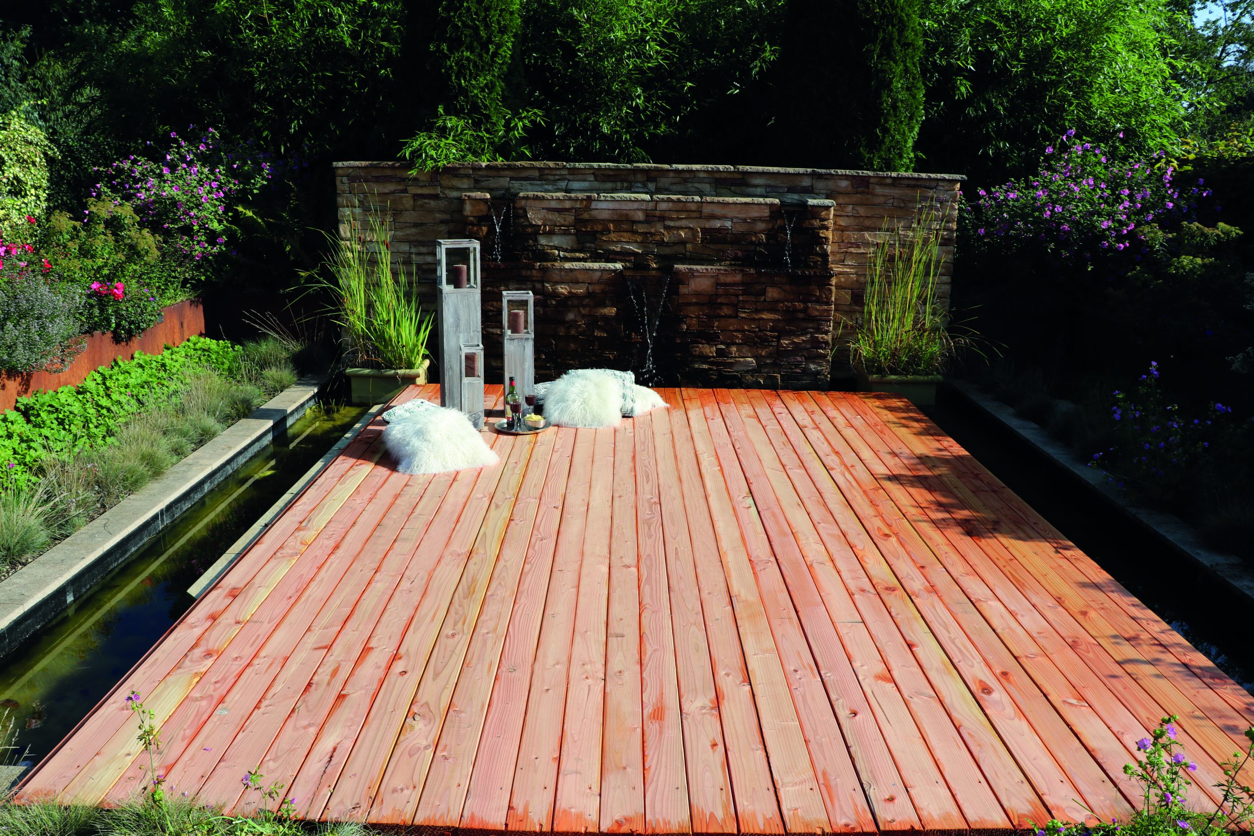 44x145 mm Lärche Belagsprofil Länge: 2,0 m VE = 054 – Bild 2