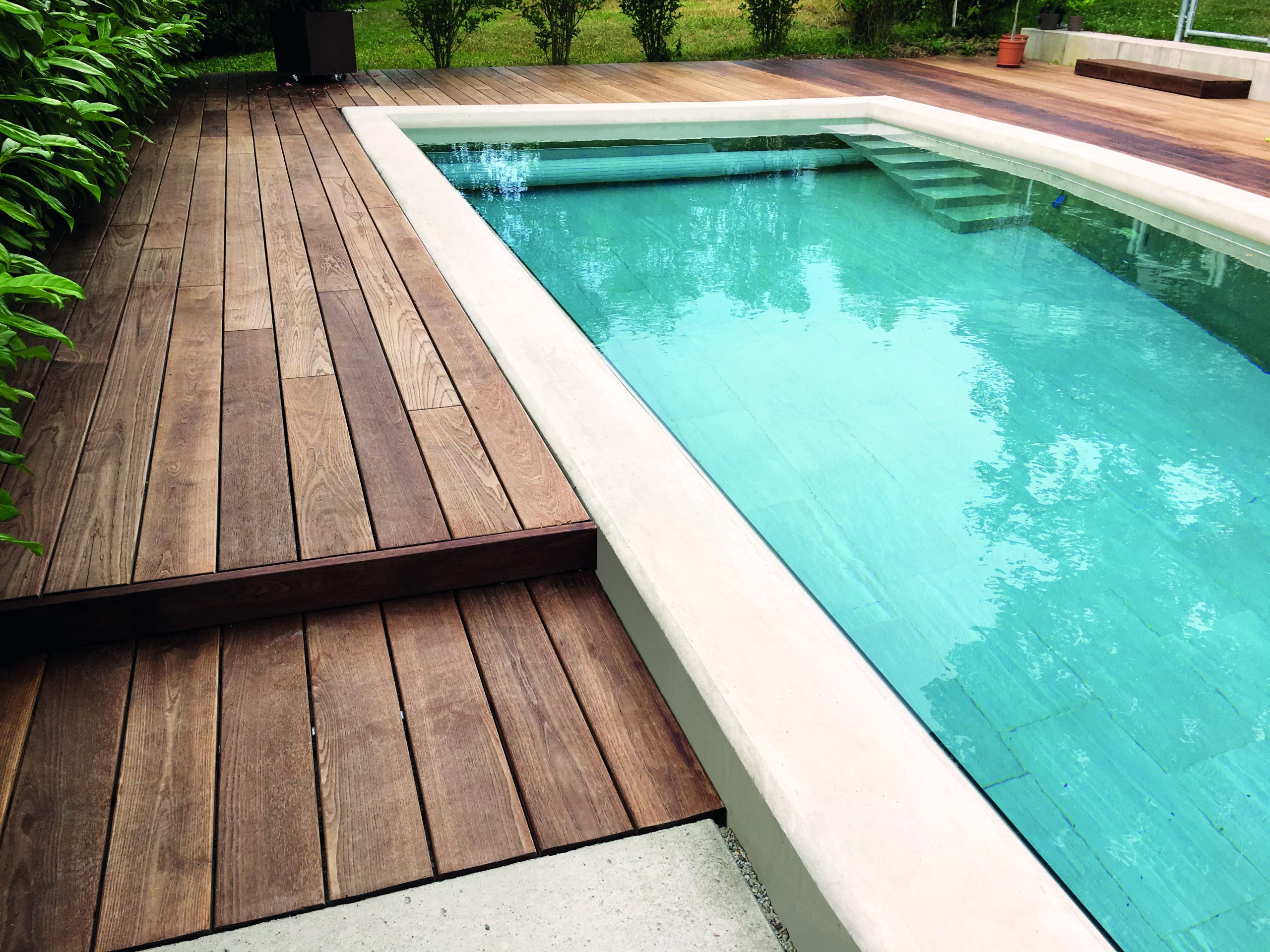 20 x 115 mm Thermoesche glatt/egalisiert 3,3 m Länge, mit Nut, stirnseitig N&F VE = 180, zertifiziert (FSC Mix Credit) – Bild 2