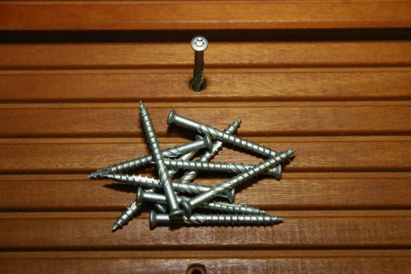 5,5x70 mm V4A Edelstahl-Schraube "Flex" zum Vorbohren (Paket a 100 Stk) VE = 020 – Bild 2