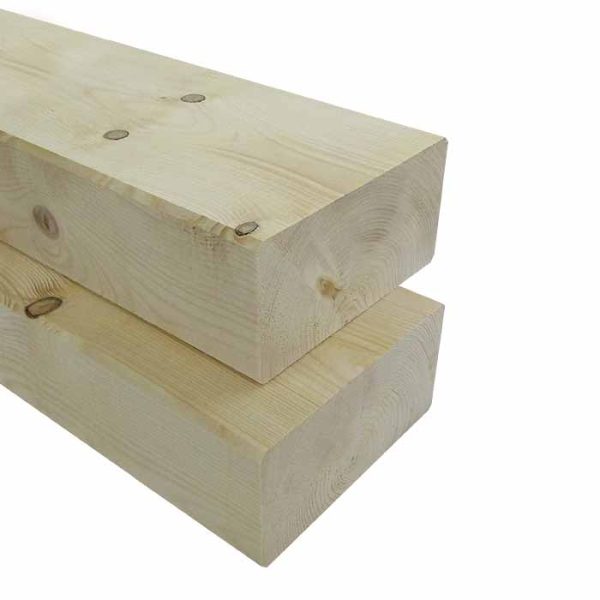 10X20 cm Konstruktionsholz 6,00 m Fichte C 24/nsi sortiert, kd 15 +/- 3 % VE= 035