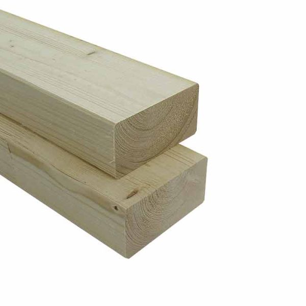 6X12 cm Konstruktionsholz 5,00 m Fichte C 24/nsi sortiert, kd 15 +/- 3 % VE= 096