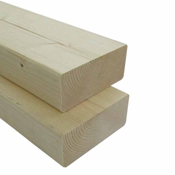 6X14 cm Konstruktionsholz 5,00 m Fichte C 24/nsi sortiert, kd 15 +/- 3 % VE= 084