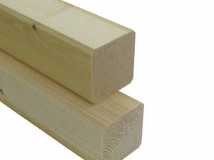 6X6 cm Konstruktionsholz 5,00 m Fichte C 24/nsi sortiert, kd 15 +/- 3 % VE= 216