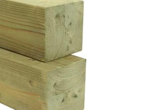 14 X 14 cm Fichten Leimholz -KDI- BS11 gem. DIN1052 VE = 000
