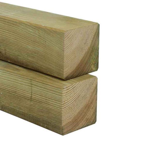 115X115 mm Kreuzholzpfosten KDI 4,00 m grün VE = 032