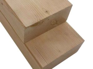 115X230 mm Lärche geh./gef. roh - 6,00 m technisch getrocknet VE = 016
