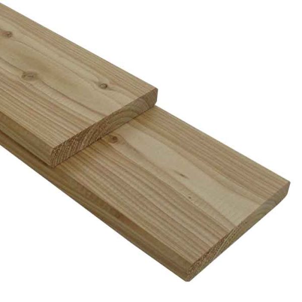 19X115 mm Lärche geh./gef. roh - 2,50 m technisch getrocknet 4 Stck / Bund VE = 252