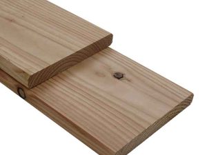19X140 mm Lärche geh./gef. roh - 3,00 m technisch getrocknet 4 Stck / Bund VE = 196
