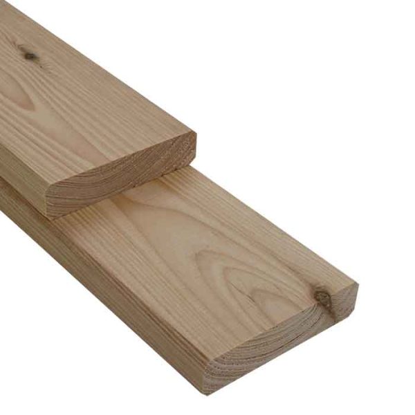 19X90 mm Lärche geh./gef. roh - 5,00 m technisch getrocknet 4 Stck / Bund VE = 308