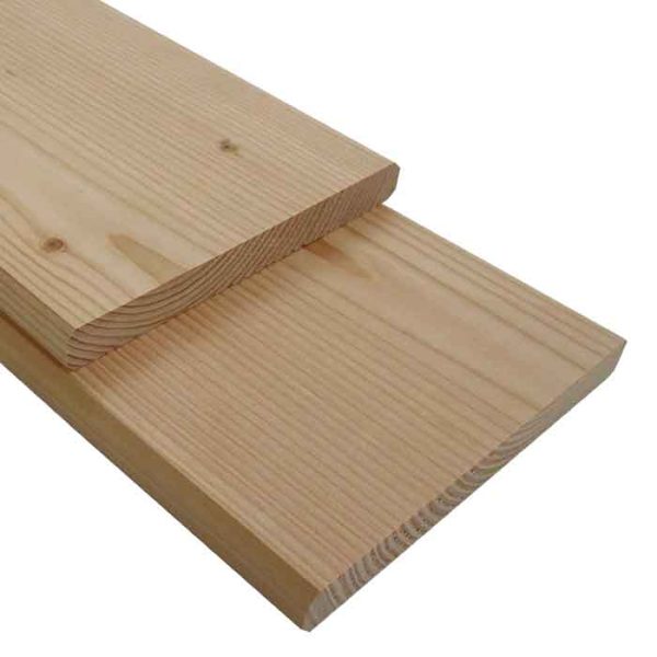 22X190 mm Lärche geh./gef. roh - 5,00 m technisch getrocknet 3 Stck / Bund VE = 120