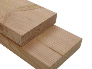 50X210 mm Lärche geh./gef. roh - 6,00 m technisch getrocknet VE = 028