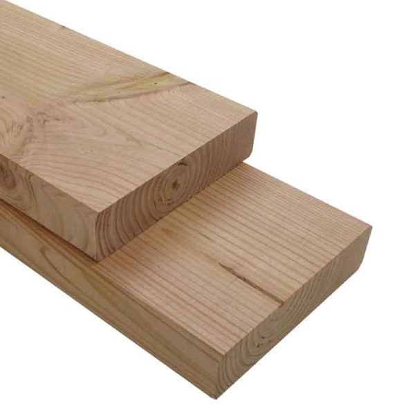 50X210 mm Lärche geh./gef. roh - 6,00 m technisch getrocknet VE = 028