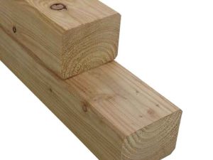 70X90 mm Lärche geh./gef. roh - 5,00 m technisch getrocknet VE = 090