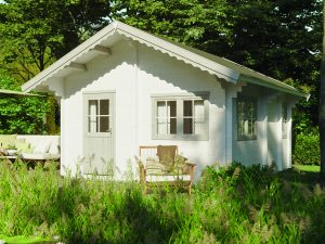 Blockhaus "Domicil", 45 mm 425 x 485 cm