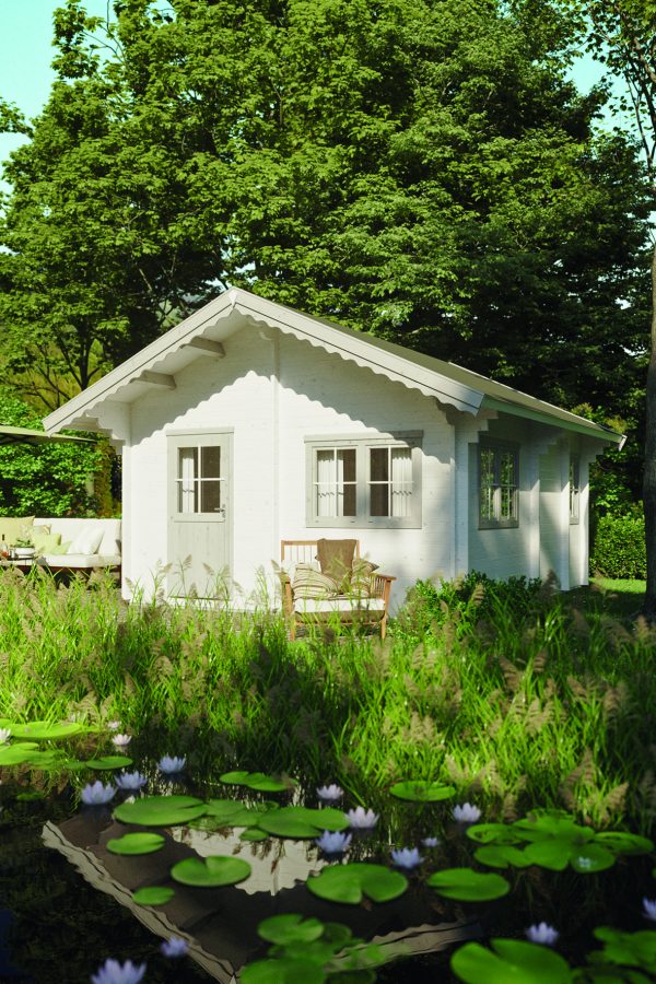 Blockhaus "Domicil", 45 mm 425 x 485 cm