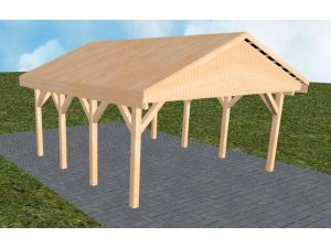 JODA Carport Walsrode KG Perfect Satteldach, vorb.f. Gründach