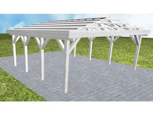JODA Carport Keitum KO Select ohne Pfannen, ohne Rinne