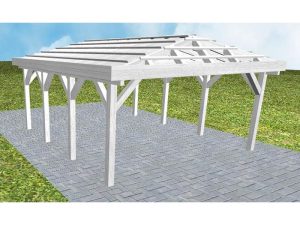 JODA Carport Kiel KO Select ohne Rinne, ohne Pfannen
