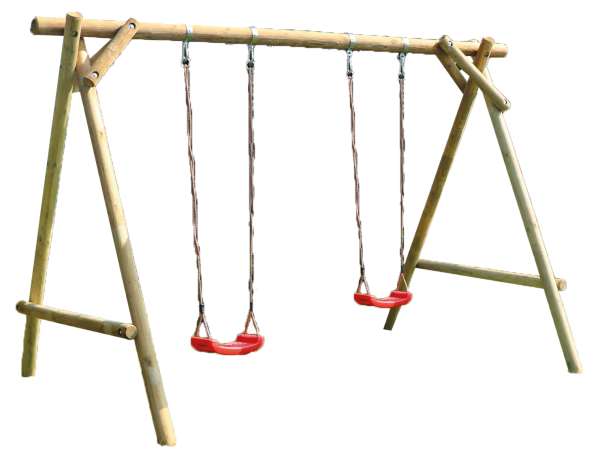 Doppelschaukel "Frida" 350x205x226 cm Nadelholz KDI, TÜV-geprüft VE = 010