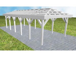 JODA Carport Kampen LO Select ohne Pfannen, ohne Rinne