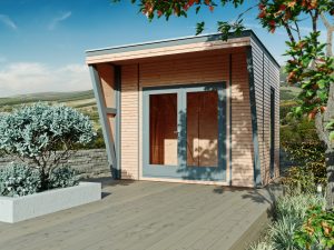 Joda Gartenhaus LINZ EH 32/22 Flachdach / EPDM-Folie